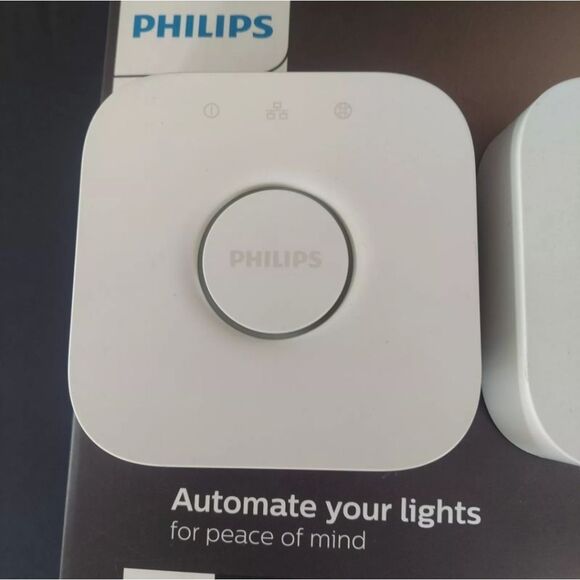 NIB Philips Hue 2-Pack Starter Kit W/ Bridge White Ambiance 850 Lumen Smart Bulb - Picture 2 of 6